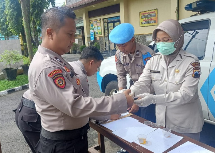 Anggota Polres Purbalingga Di Tes Urine, Ada Apa?