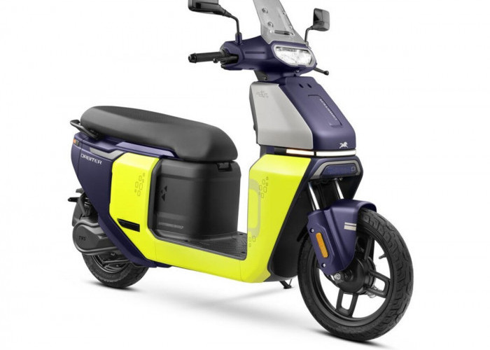 Ini TVS Orbiter, Motor Listrik Penuh Fitur Bisa Tempuh Jarak 158 km
