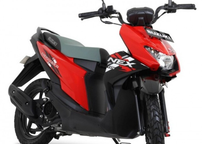 Kelebihan Suzuki NEX Crossover, Matic Adventure dengan Desain Sporty dan Siap Jelajah Medan