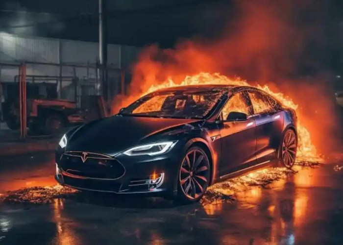 Simak! Inilah 5 Penyebab Utama Mobil Listrik Tesla Bisa Terbakar Tiba-tiba