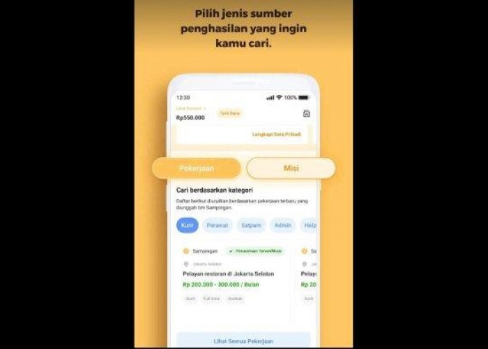 Aplikasi Penghasil Uang Sampingan,  Cukup Pilih Pekerjaan Atau Tuntaskan Misimu