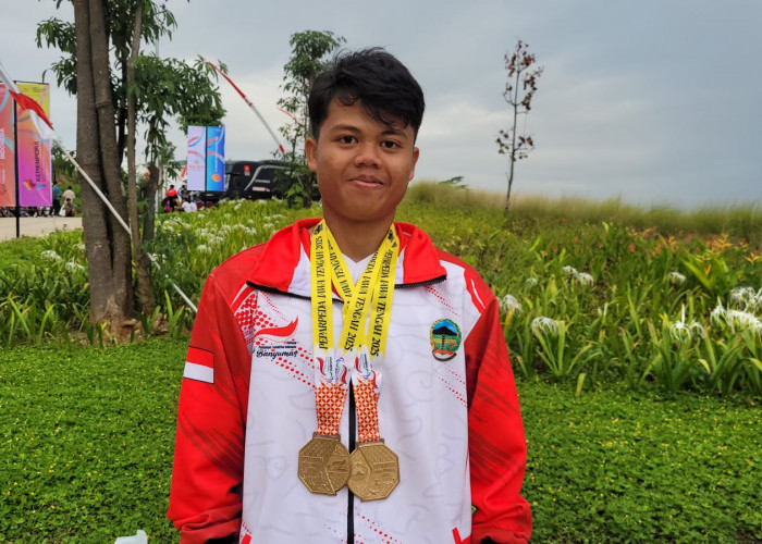 Sempat Kena Mental dan Cemas, Kini Dapat Dua Emas, Kisah Najib Raih Prestasi di Ajang Peparpeda