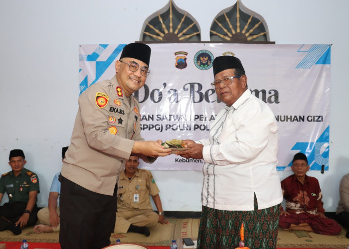 Polres Kebumen Dukung Program Pemenuhan Gizi