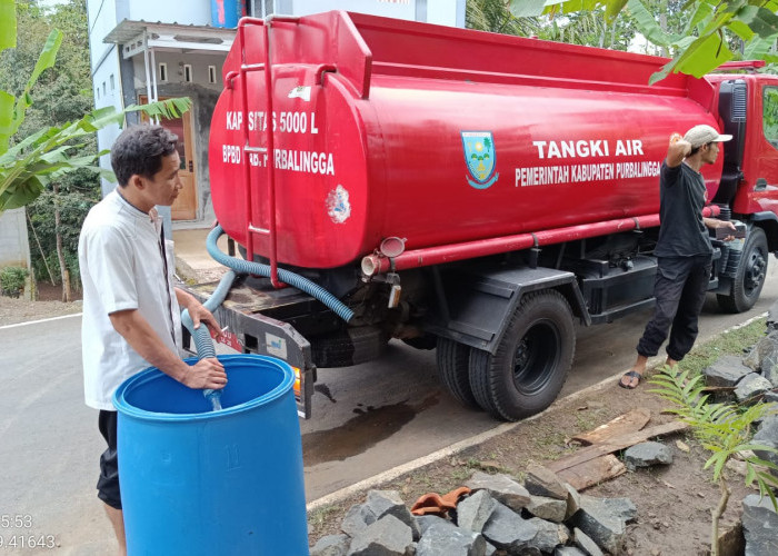 Permohonan Bantuan Air Bersih di Purbalingga Menurun Seiring Turunnya Hujan