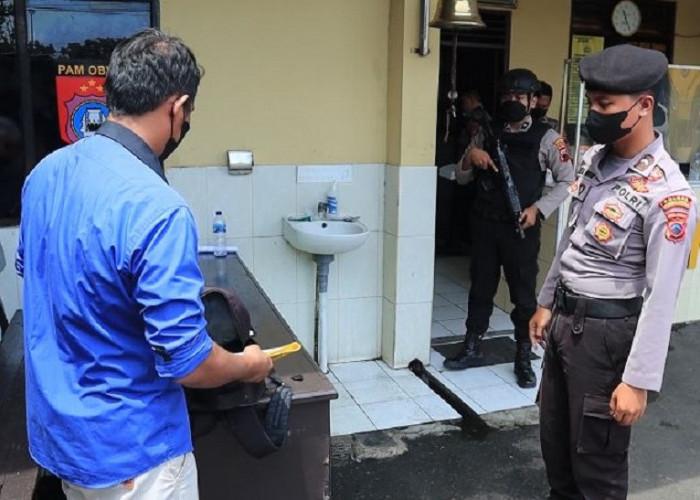Paska Bom Bunuh Diri di Bandung, Pengamanan Polres Purbalingga Ditingkatkan
