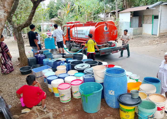 Hujan Mulai Turun di Purbalingga, BPBD Masih Kirim Air Bersih ke 10 Titik per Hari
