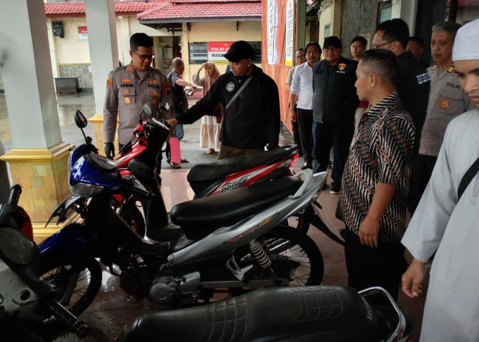 Kembalikan Sepeda Motor Hasil Curian, Pemilik Apresiasi Polres Purbalingga