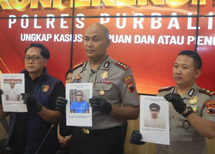 Polres Purbalingga Tangkap Dua Terduga Penadah Motor Hasil Penipuan 15 Perempuan, 10 Unit Diamankan