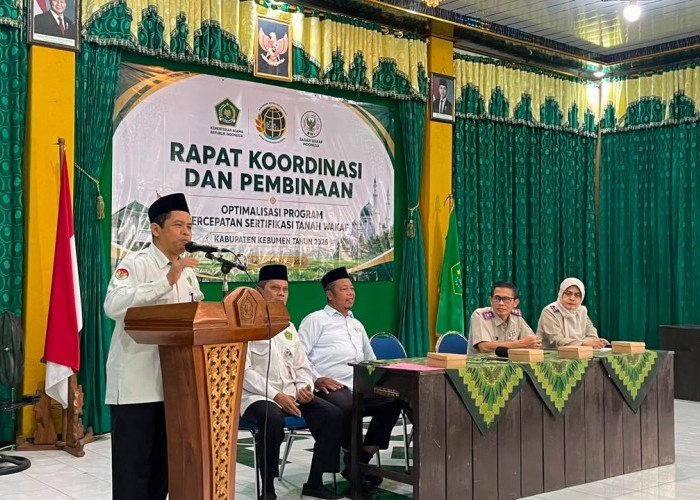 Masyarakat Kebumen Didorong Lakukan Sertifikasi Tanah Wakaf