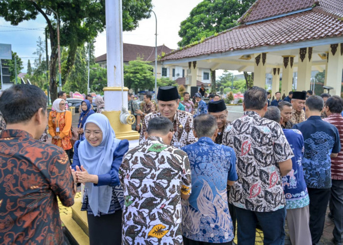 Apel Perdana Pasca Lebaran, ASN Banjarnegara Diminta Tingkatkan Kinerja dan Integritas