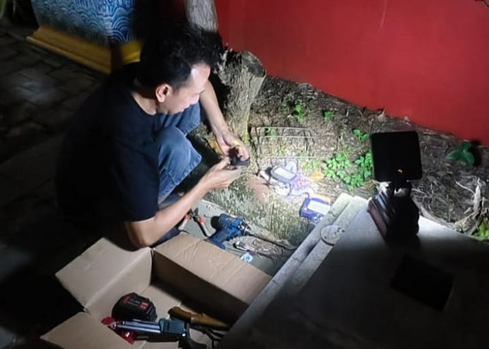 77 Lampu Taman Mati di Koridor Jalan Mruyung-Pungkuran Banyumas Kota Lama