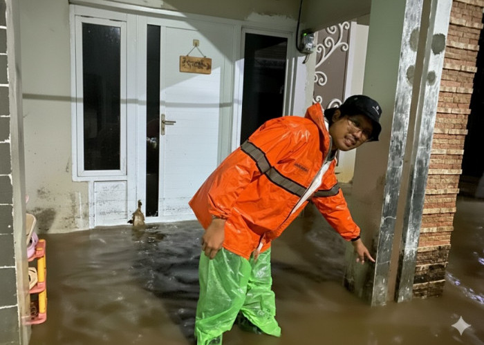 21 Rumah Terendam, 15 KK Griya Mandalatama Purwokerto Mengungsi 