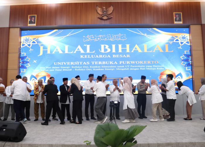 Hangat dan Penuh Makna, Halal Bihalal UT Purwokerto Pererat Silaturahmi