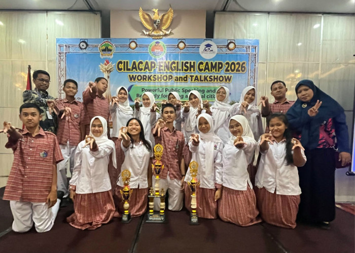 Siswa SMAN 2 Cilacap Borong Prestasi di Cilacap English Camp 2026