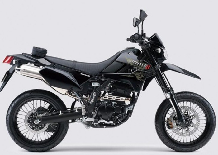 Kawasaki D-Tracker, Motor Supermoto Cocok Untuk Pengendara Muda dan Stylish