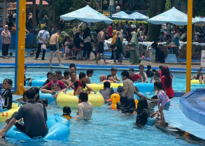 H+1 Lebaran, Owabong Diserbu 6 Ribu Wisatawan, Target Kunjungan Purbalingga Tembus 300 Ribu