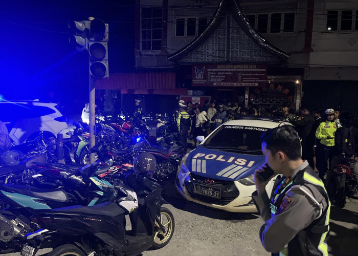 64 Pembalap Liar Ditindak, Patroli Malam Sasar Titik Rawan Purwokerto