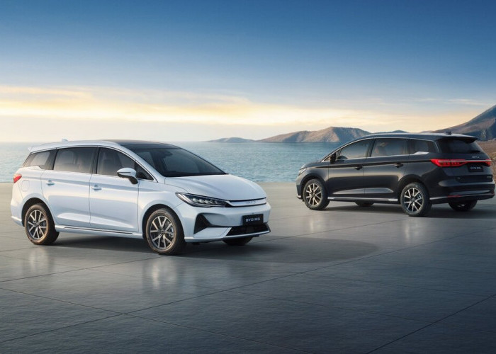 BYD M6, MPV Listrik Modern dengan Jarak Tempuh hingga 530 Km