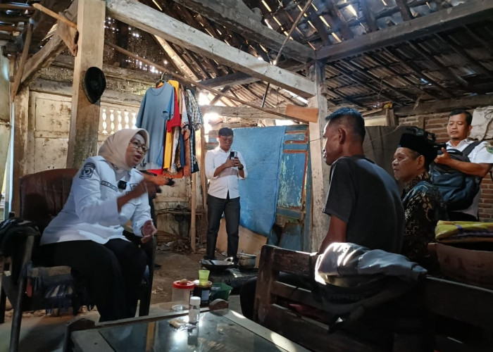 Sebatang Kara, Taryono Dapat Bantuan Bedah Rumah