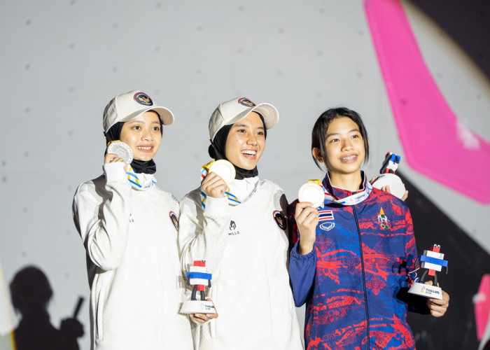 Membanggakan, Atlet Panjat Tebing Asal Purbalingga Raih Medali Perak SEA Games 2025