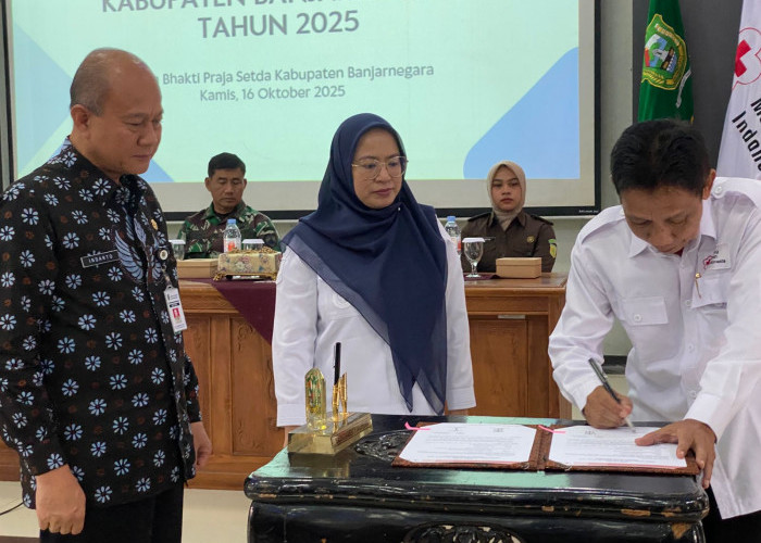 Realisasi Bulan Dana PMI Banjarnegara 2025 Lampaui Target, Capai Rp 1,74 Miliar