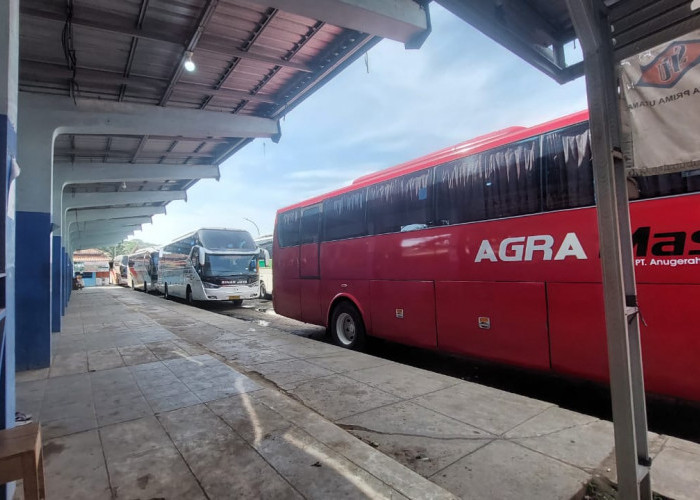 Menjelang Arus  Mudik Lebaran, Kondisi Terminal di Kabupaten Cilacap Masih Sepi 