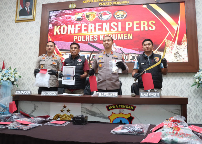 Polres Kebumen Ungkap Sejumlah Kasus Selama Operasi Pekat Ramadan