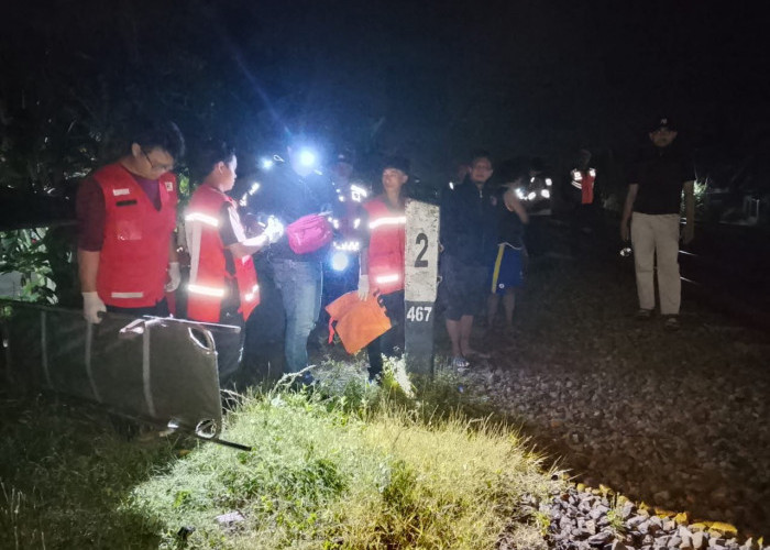 Warga Cilacap Tertabrak Kereta di Prembun