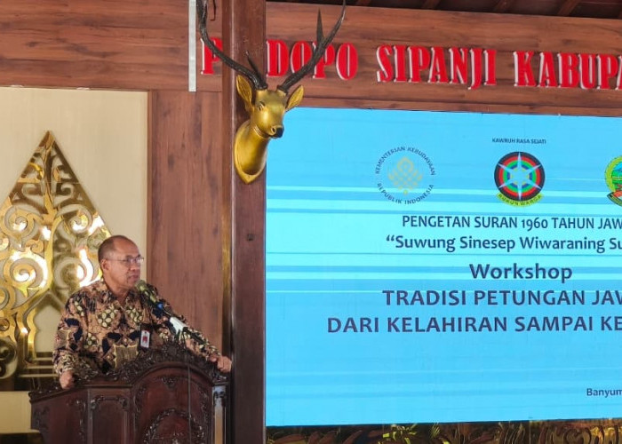 Bupati Banyumas Buka Workshop Tradisi Petungan Jawa, Warisan Leluhur Dikenalkan kepada Generasi Muda