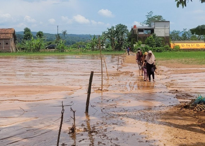 2,73 Hektare Sawah di Cibeunying Tertimbun Longsor, Kerugian Hingga Rp 106 Juta