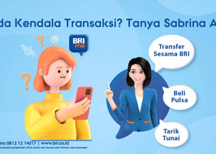 Begini langkah-langkah menggunakan Asisten virtual BRI, Sabrina