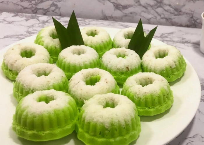 Resep Kue Putu Ayu Pandan Enak Dijamin Anti Gagal