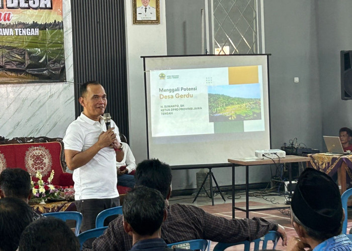 Sumanto Ajak Warga Desa Gerdu Manfaatkan Potensi Pertanian dan Pariwisata