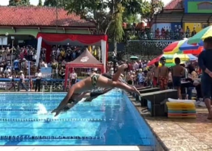Cari Bibit Altet Renang, PRSI Purbalingga Gelar Fun Swimming