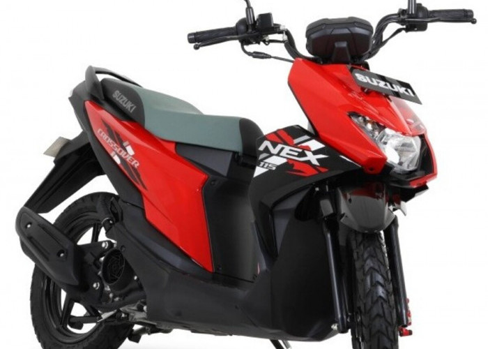 Ingin Skutik Bergaya Petualang? Suzuki NEX Crossover Punya Fitur yang Layak Dilirik