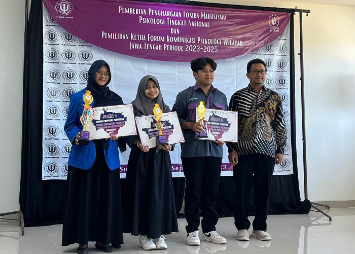 Mahasiswa Psikologi UMP Sabet Juara 1 Lomba Penelitian