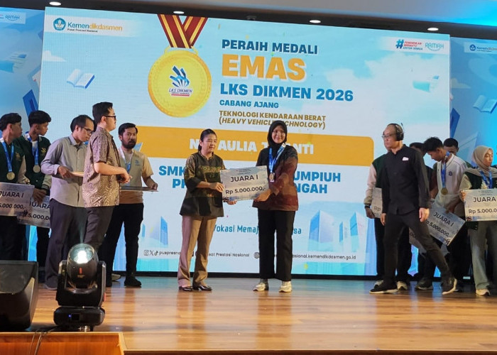 Nia Aulia Jayanti Ukir Prestasi, Jawa Tengah Pertahankan Juara 1 Alat Berat LKS Nasional