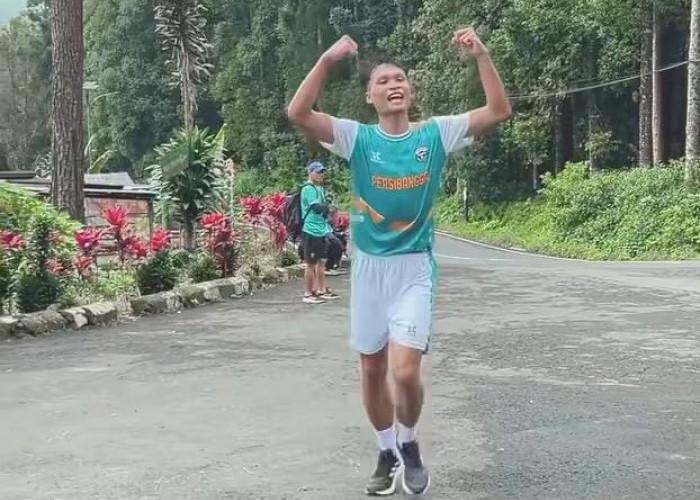 Genjot Fisik Pemain Persibangga, Gelar Latihan Cross Country hingga ke D'Las Serang