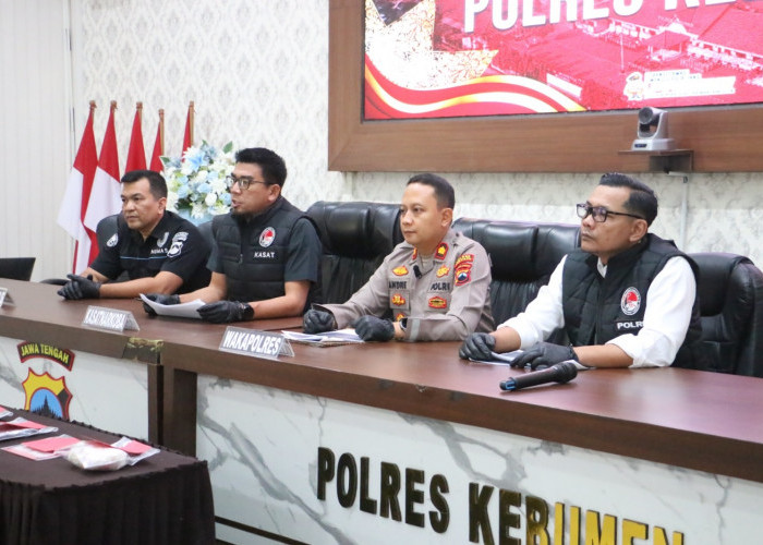 Tangkap 2 Orang, Polres Kebumen Ungkap Peredaran Sabu 86,19 gram