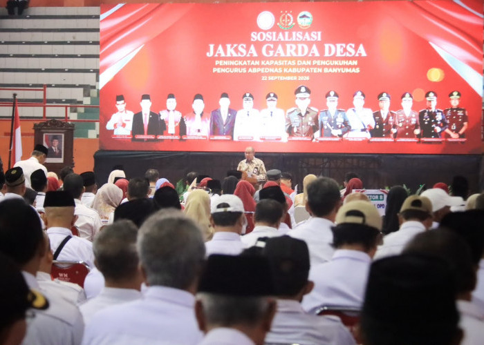 ABPEDNAS Banyumas Dikukuhkan, 2.437 Anggota Kawal Pilkades 2027