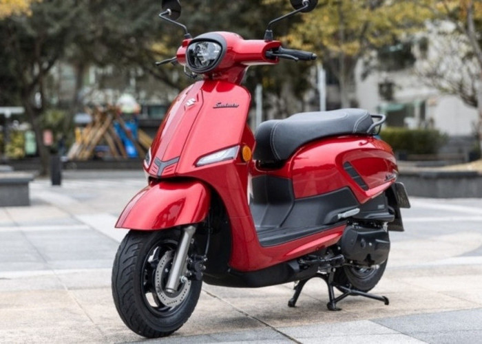 Suzuki Saluto 125, Skutik Retro Bergaya Eropa dengan Konsumsi BBM Hemat