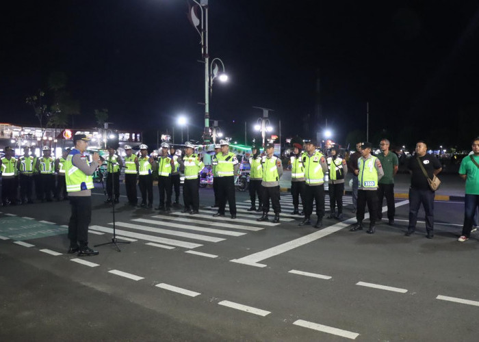 Pengamanan Diperketat, Car Free Night Kebumen Berlangsung Kondusif