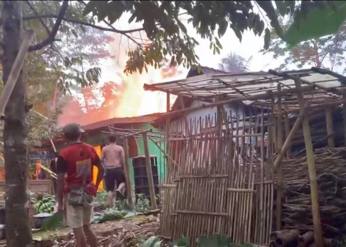 Begini Kronologi Rumah Milik Sumadi Yang Ludes Terbakar di Sawangan Kebasen