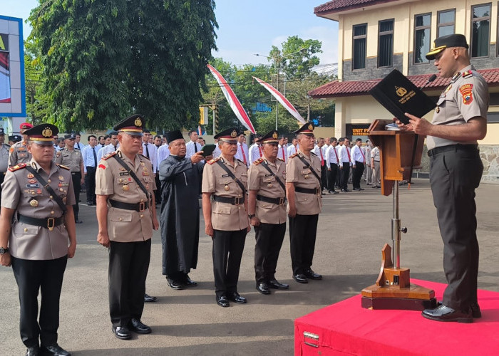 Empat Jabatan Kapolsek di Polres Purbalingga Resmi Berganti