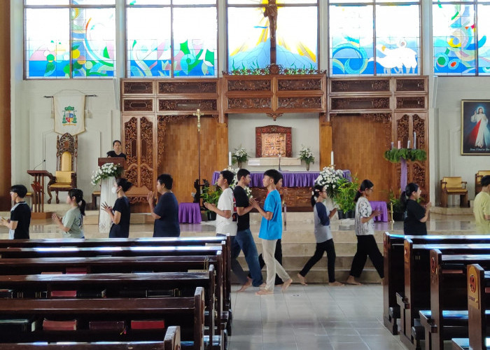 Persiapan Natal Gereja Katedral Purwokerto sudah 90 Persen