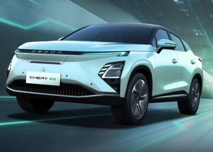 Chery Omoda E5 EV: Jarak Tempuh 430 Km, Cuma Sekali Isi Baterai
