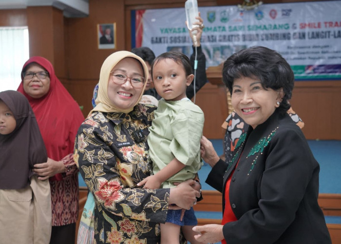 32 Pasien Bibir Sumbing Jalani Operasi Gratis