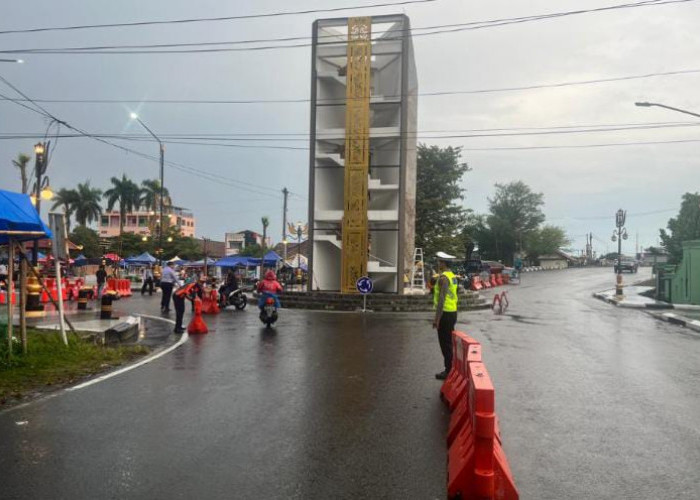 Sistem Satu Arah Diiuji Coba di Kawasan Heritage Tugu Titik Nol Kota Lama Cilacap