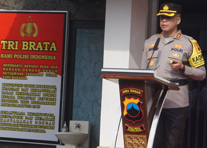 Anggota Polres Purbalingga Diminta Tegakkan Hukum Secara Proporsional dan Profesional