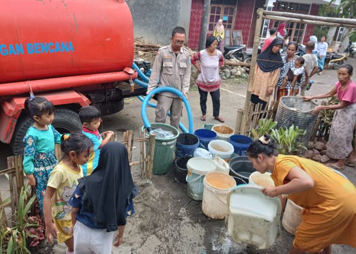 Kekeringan di Purbalingga, Distribusi Air Bersih untuk Warga Mencapai 1,316 Juta Liter